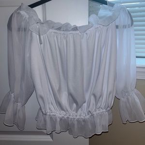 White Spirit Halloween Pirate Top